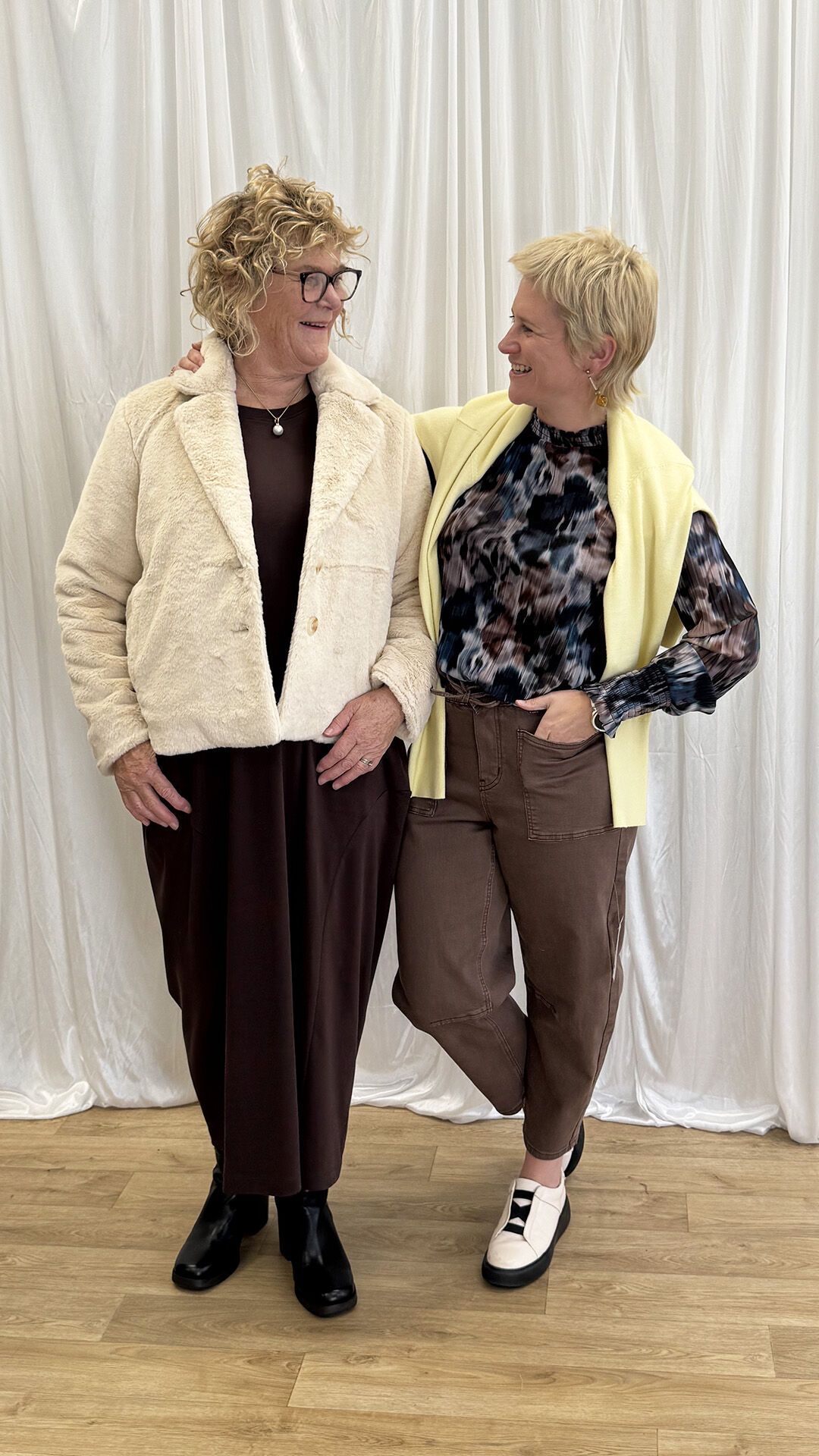 style items clothing on different bodies